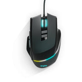 Mouse raton optico energy sistem gaming esg m5 triforce 10000dpi - 100ips - 15 botones - usb - led rgb - xbox - ps4 - pc